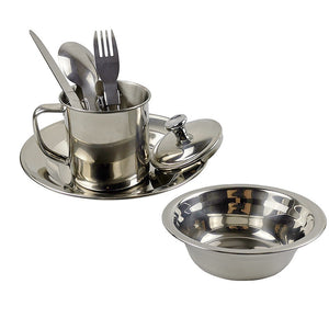 Elevate Your Camping Experience with Our Outdoor Camping Tableware Cookware Set