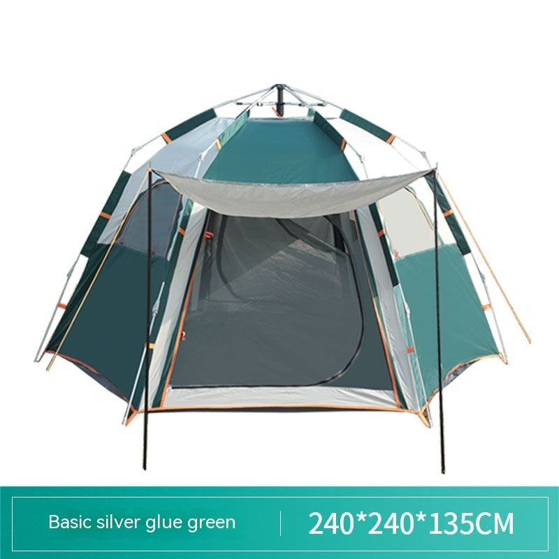 Experience the Great Outdoors with the Ultimate Portable Folding Tent!