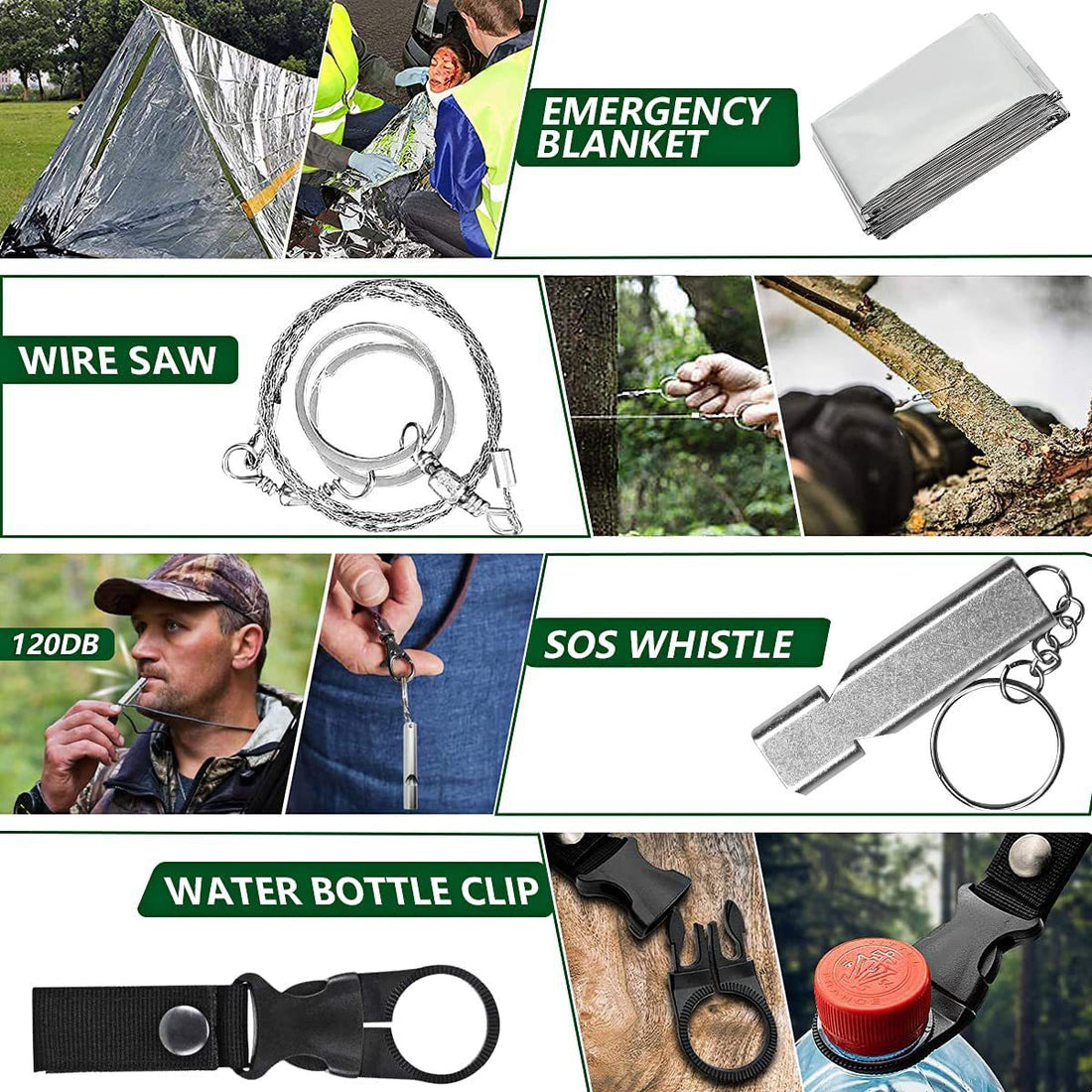 Multi-functional Field Survival First Aid