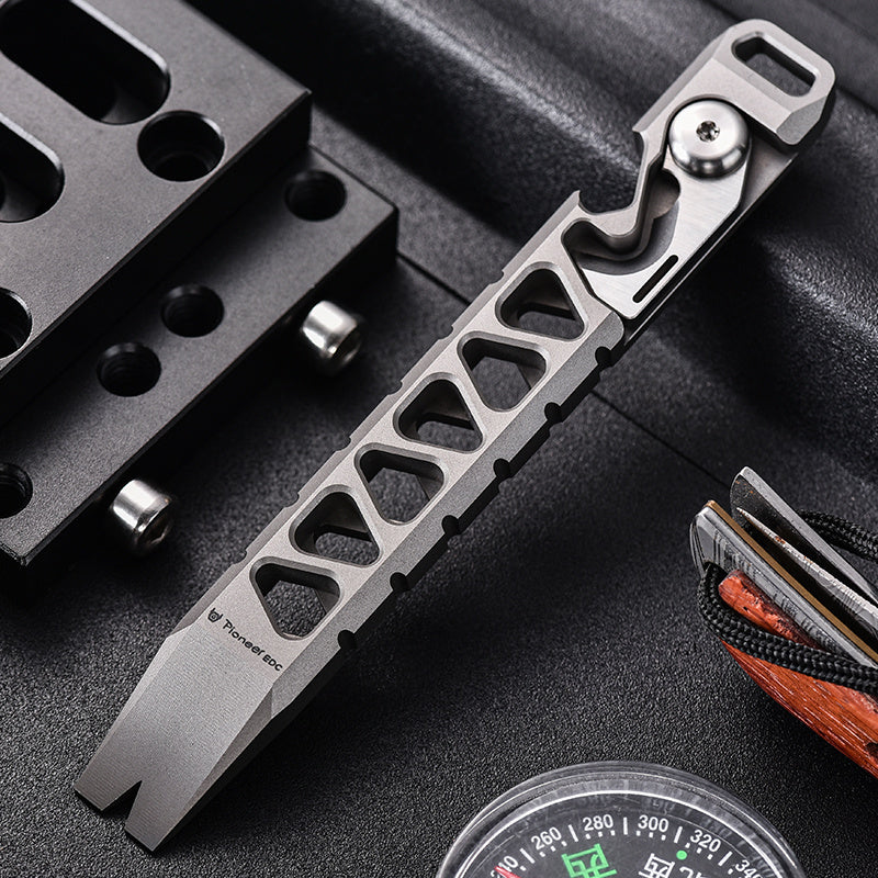Titanium Crowbar Tools Survival Gear