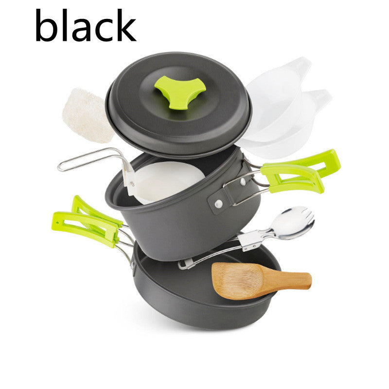 Outdoor cookware camping cookware set