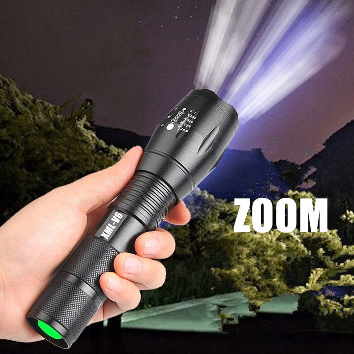Hunting Zoomable Flashlight Torch Light