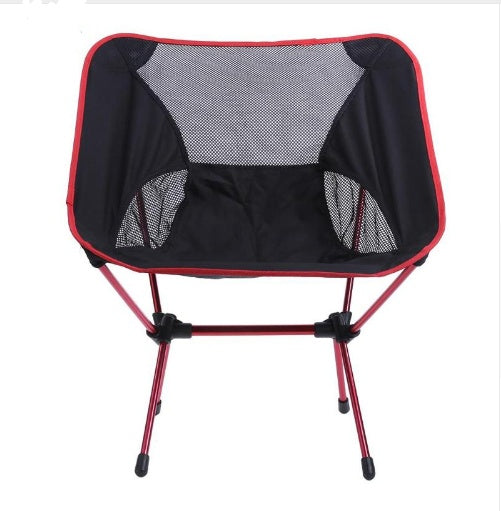 Outdoor folding chair, wild courtyard, ultralight beach, leisure, moon lounger