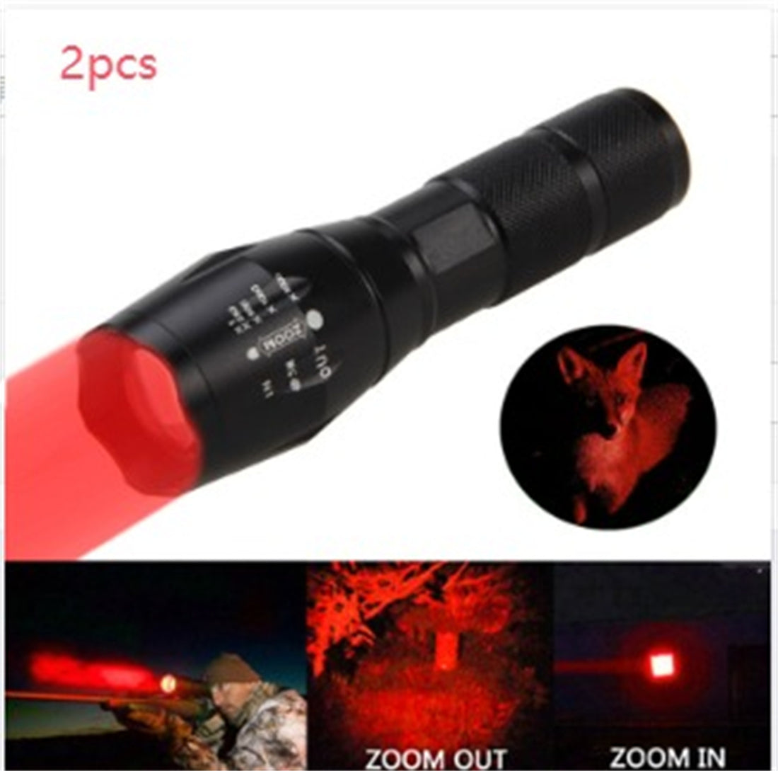 Hunting Zoomable Flashlight Torch Light