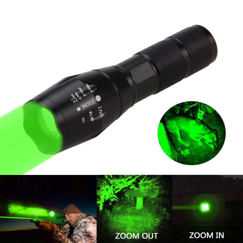 Hunting Zoomable Flashlight Torch Light