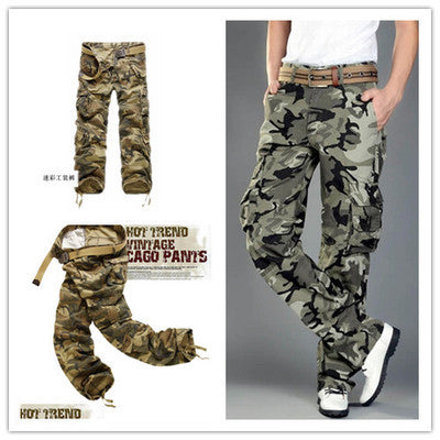 Camouflage Pants Casual Wear