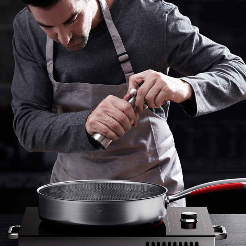 Honeycomb Cooking Skillet Steak Pan