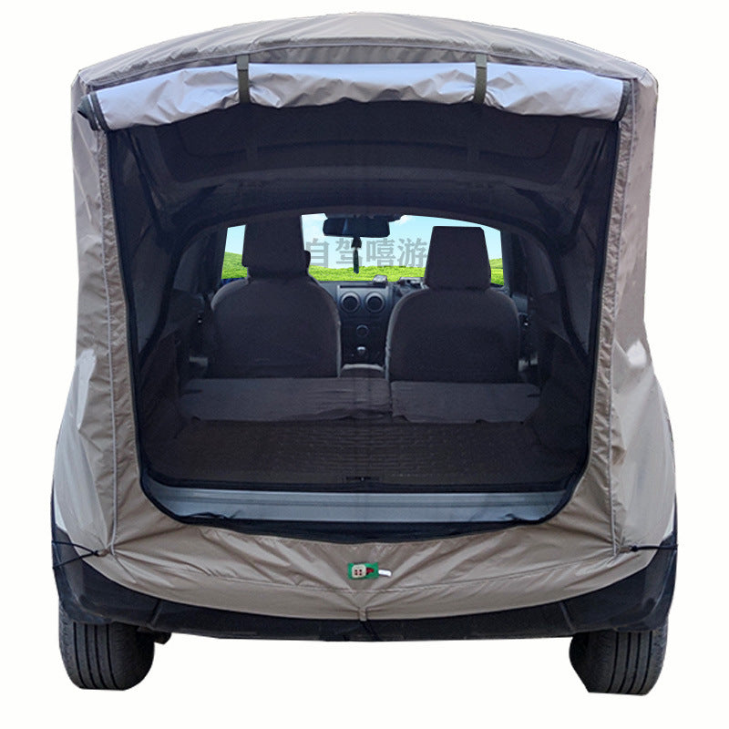 Hot Selling Self-Driving Tour Trunk Car Rear Car Tent Outdoor Camping Rainproof