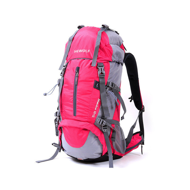 50L Backpack Men And Women Outdoor Leisure Mountaineering Bag