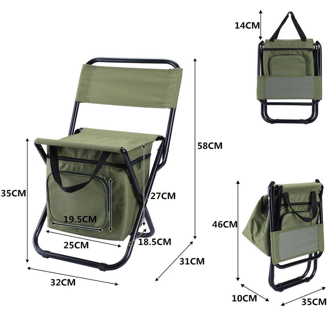Camping Chairs Folding Stool Chair
