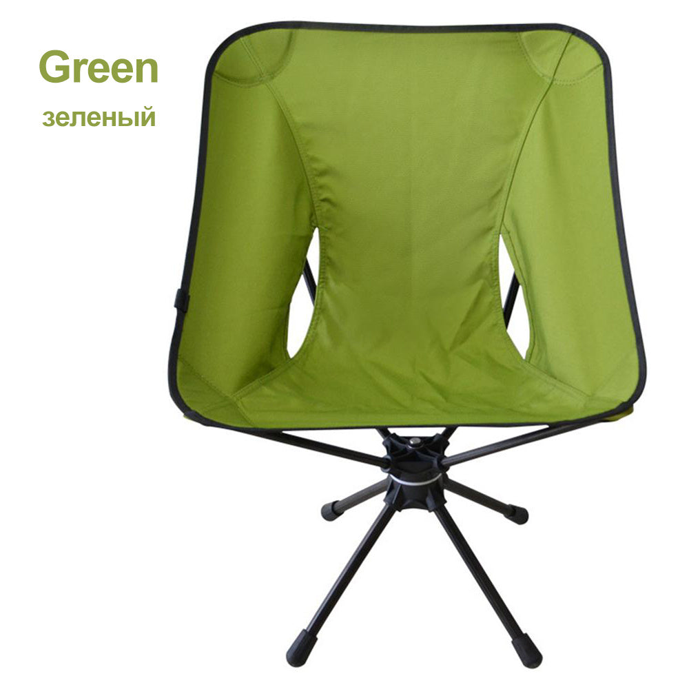 Outdoor Folding Chair 360 Degree Rotatable Leisure Chair