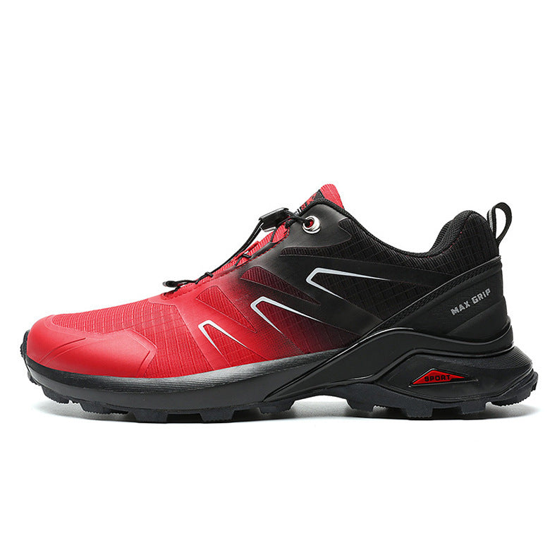 Outdoor Men's Hiking Shoes, Breathable, Lightweight, Non-slip Casual Hiking Shoes, Comfortable Sports And Leisure Shoes