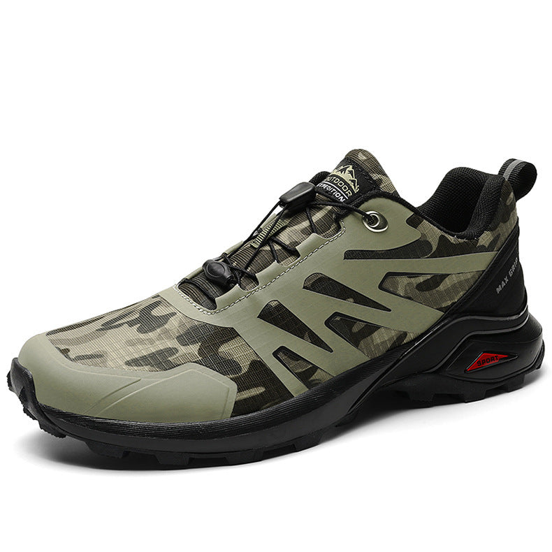 Outdoor Men's Hiking Shoes, Breathable, Lightweight, Non-slip Casual Hiking Shoes, Comfortable Sports And Leisure Shoes