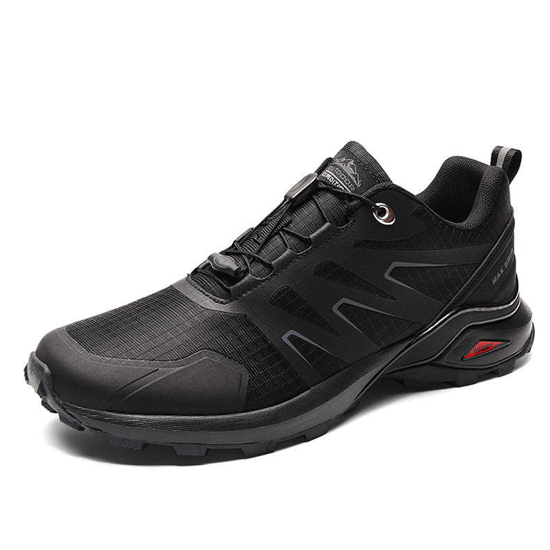 Outdoor Men's Hiking Shoes, Breathable, Lightweight, Non-slip Casual Hiking Shoes, Comfortable Sports And Leisure Shoes