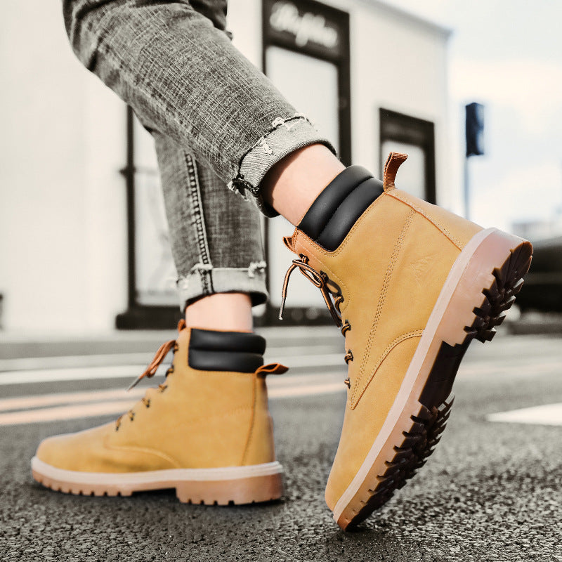 British High-top Boots Outdoor Hiking Shoes