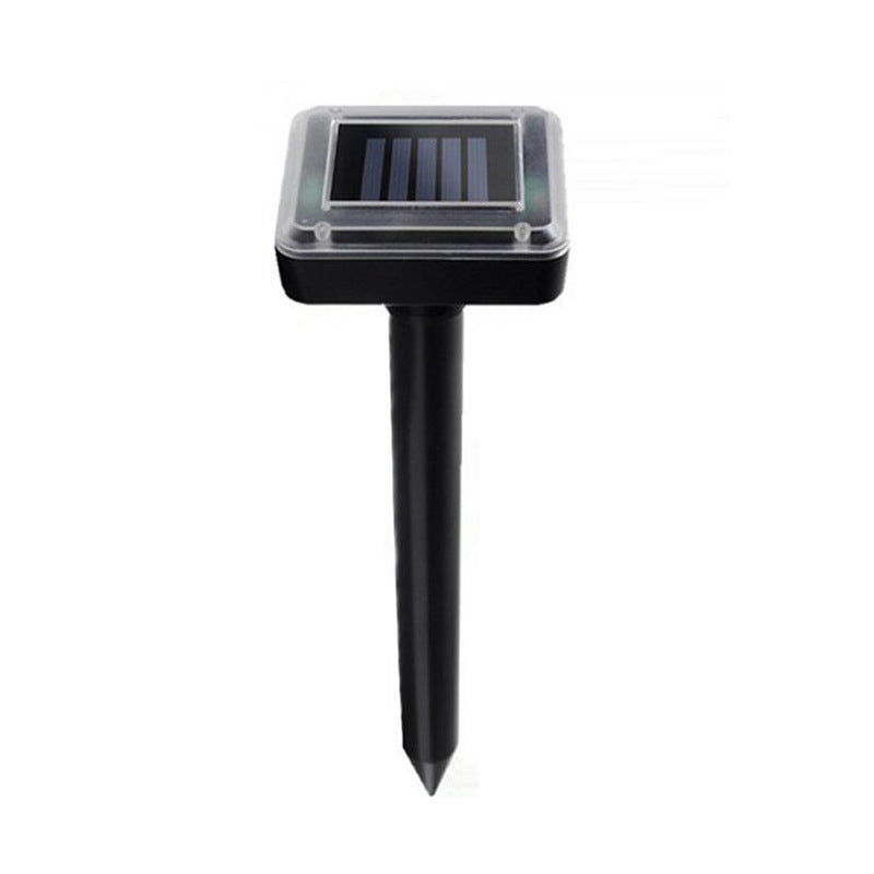 Solar ultrasonic mouse repeller