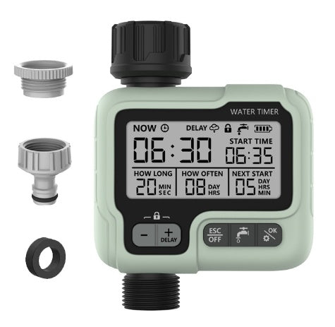 Mini Large Screen Automatic Timing Watering Device Watering Garden Balcony Controller Drip Spray Intelligent Irrigation