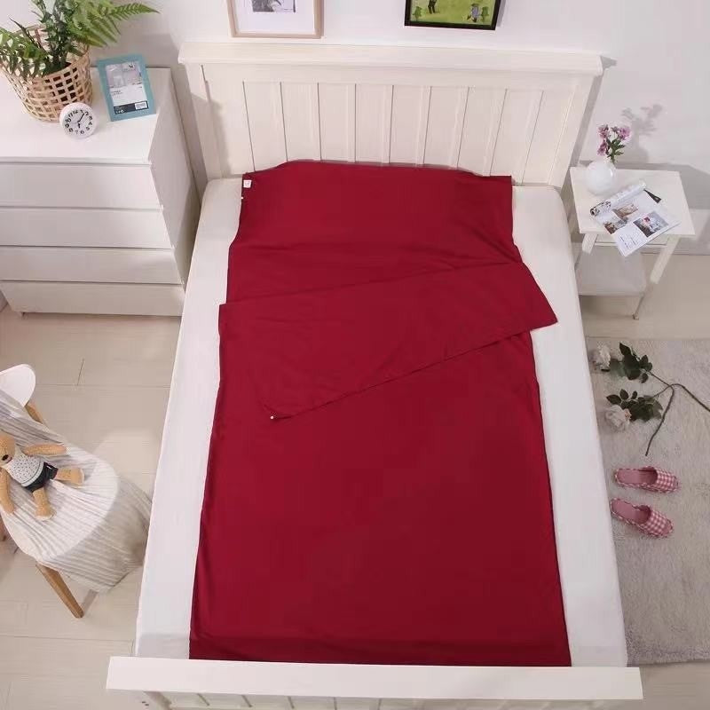Thin Portable Ultra-light Cotton Sleeping Quilt Cover Anti-dirt-proof Travel Sleeping Bag
