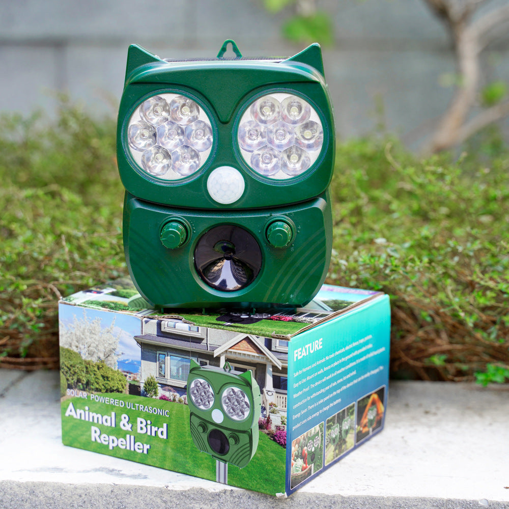 New Outdoor Solar Ultrasonic Mouse Expeller