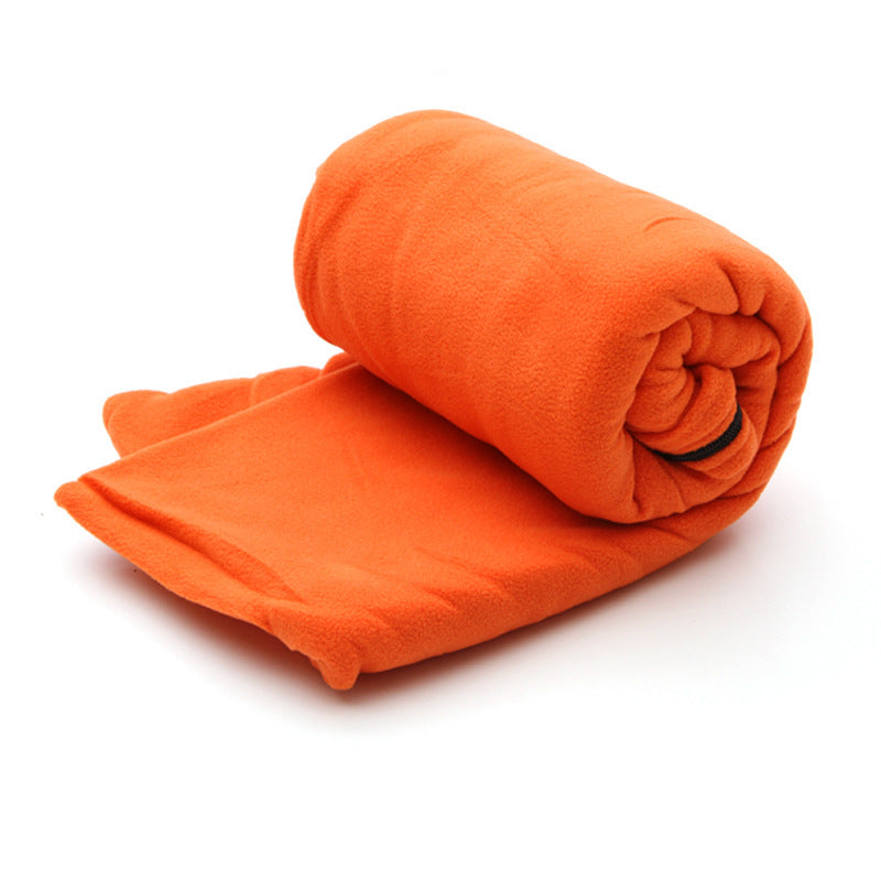 Adult Fleece Sleeping Bag For Outdoor Camping Fleece Shaker