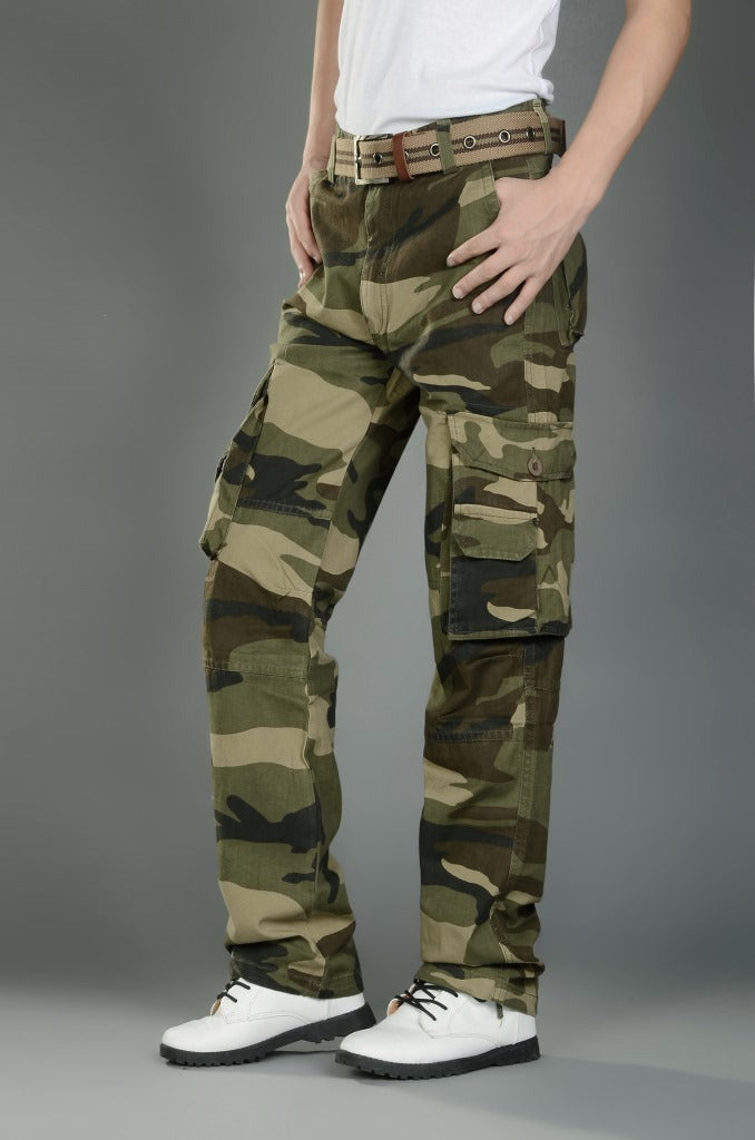 Camouflage Pants Casual Wear