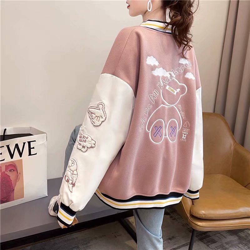 Baseball Uniform Women's Jacket All-matching