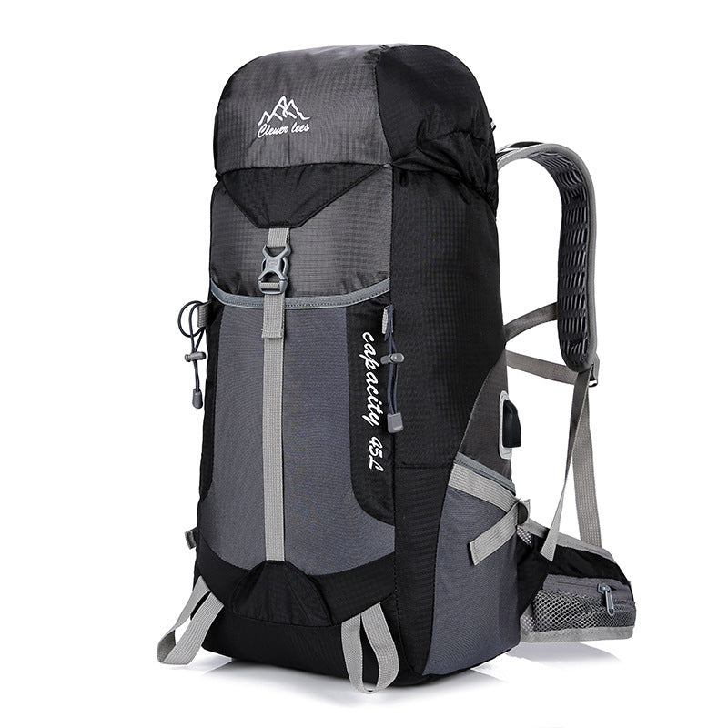 Backpack Outing Travel Outdoor Mountaineering Bag USB Charging