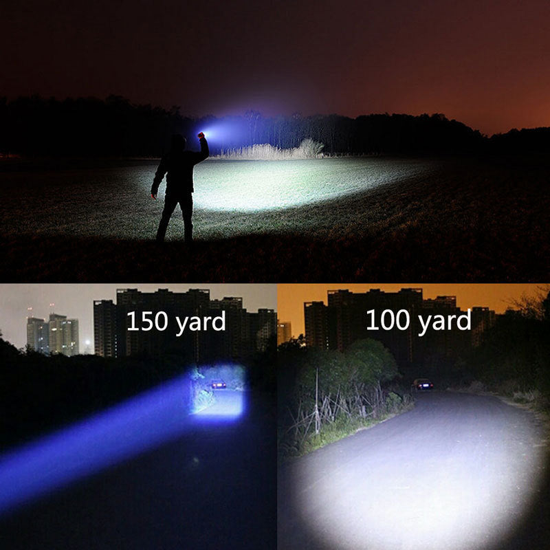 Hunting Zoomable Flashlight Torch Light