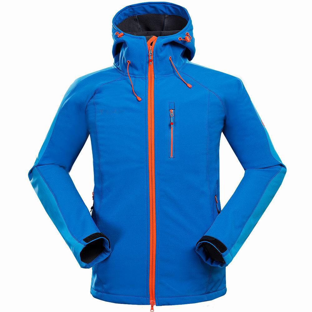 New outdoor mountaineering camping jacket
