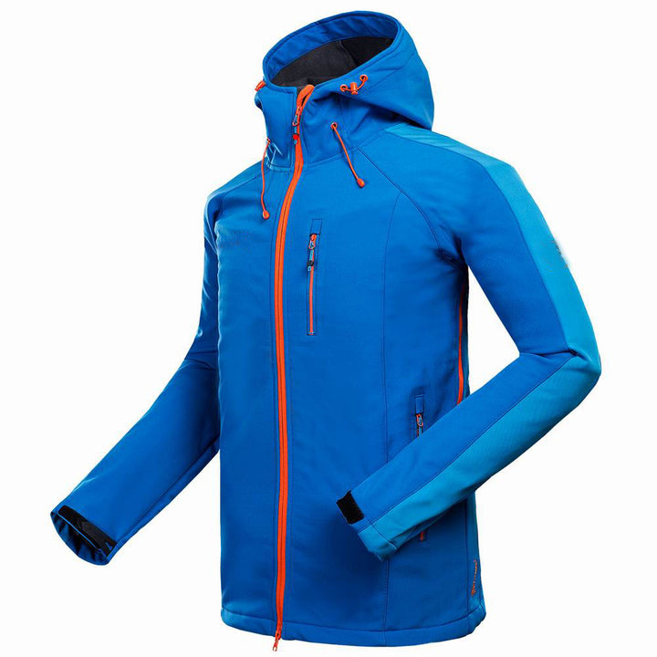 New outdoor mountaineering camping jacket
