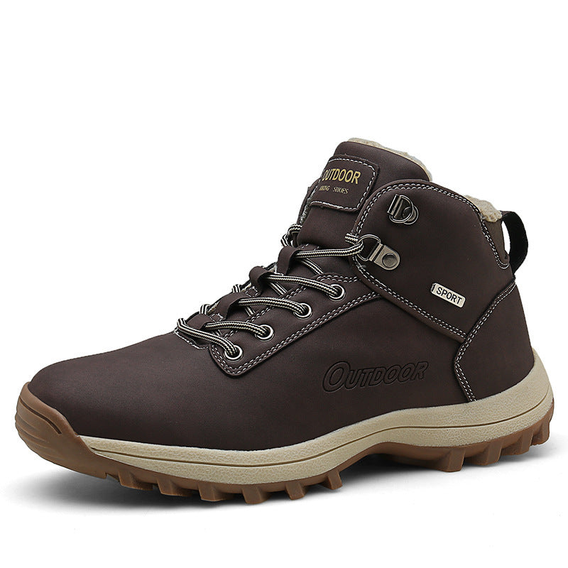 New Winter High-Top Outdoor Snow Boots Plus Size Cotton Boots