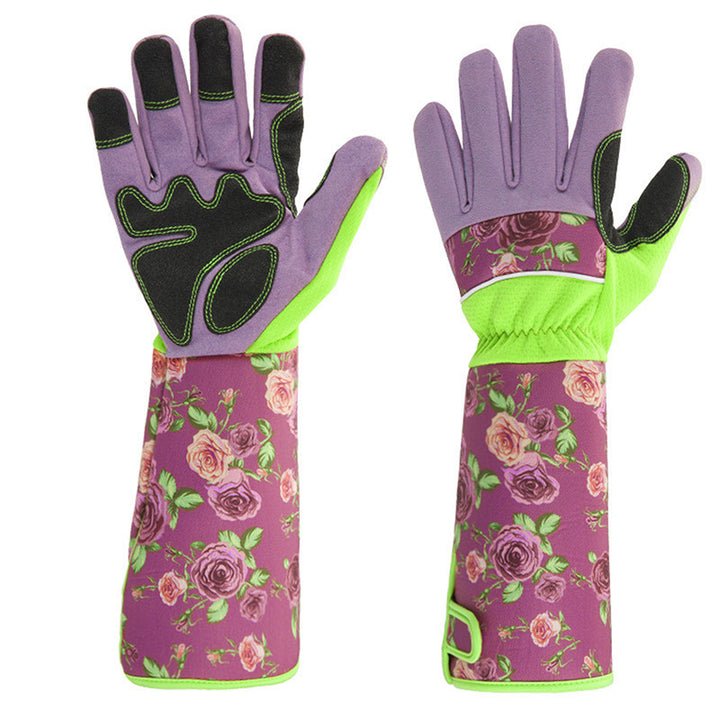 Floral Stab-resistant Gloves
