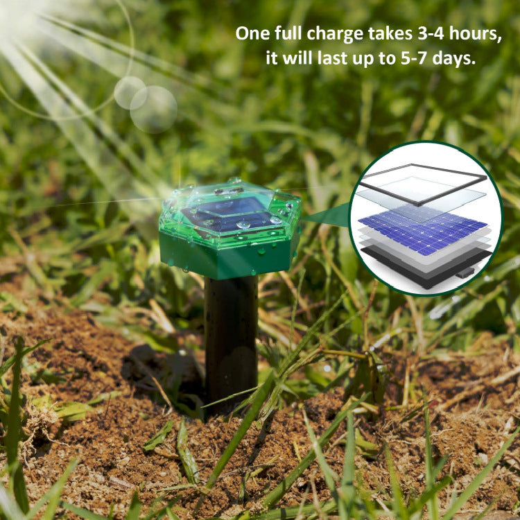 Solar Ultrasonic Mouse Expeller