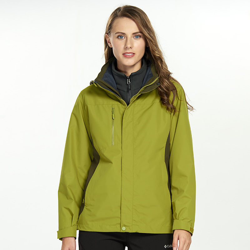 Men's And Women's Windproof And Warm Thick Mountaineering Jacket