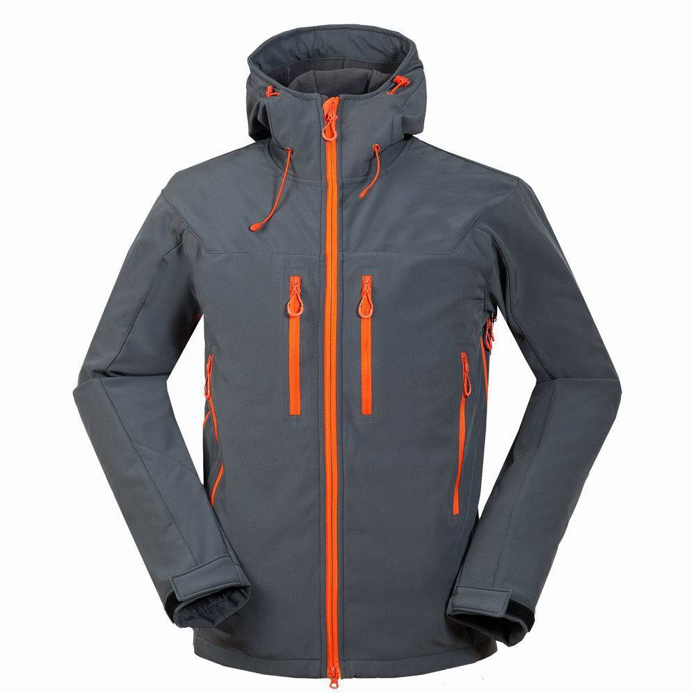 1652 new men outdoor mountaineering camping jacket