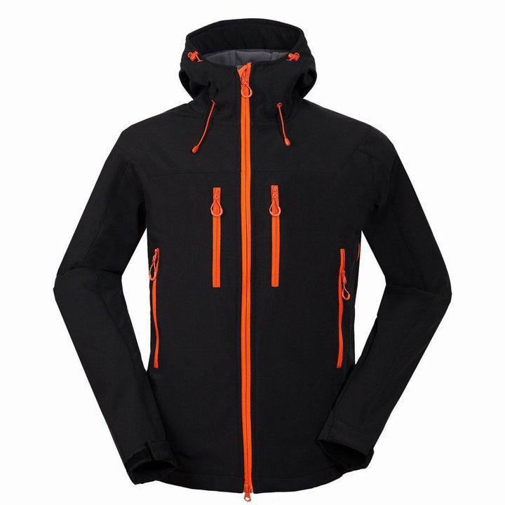 1652 new men outdoor mountaineering camping jacket