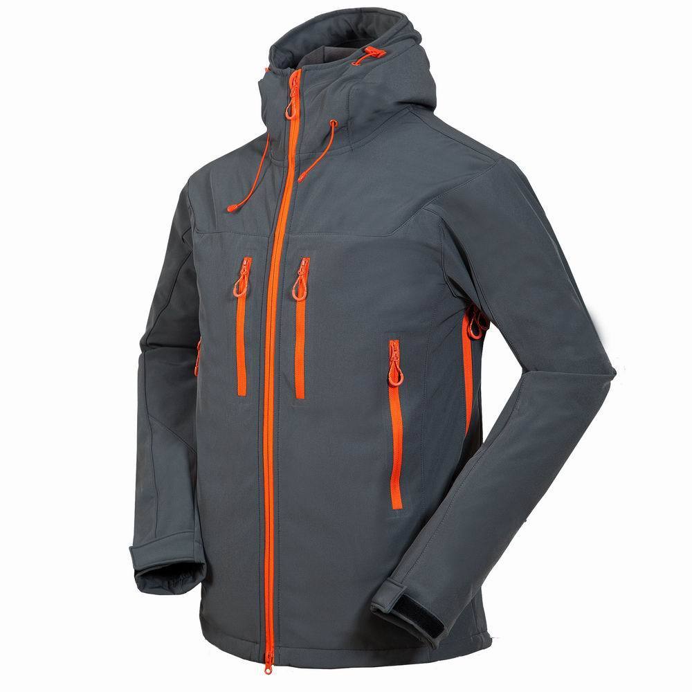 1652 new men outdoor mountaineering camping jacket