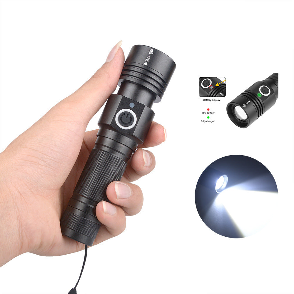 Telescopic flashlight
