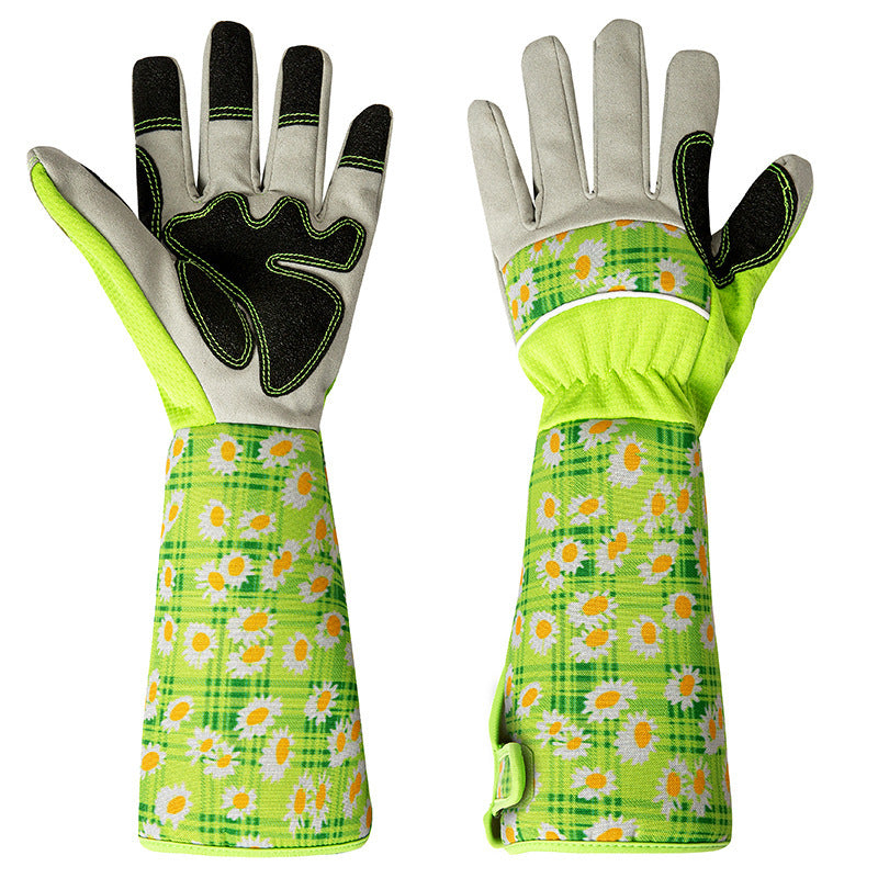 Floral Stab-resistant Gloves