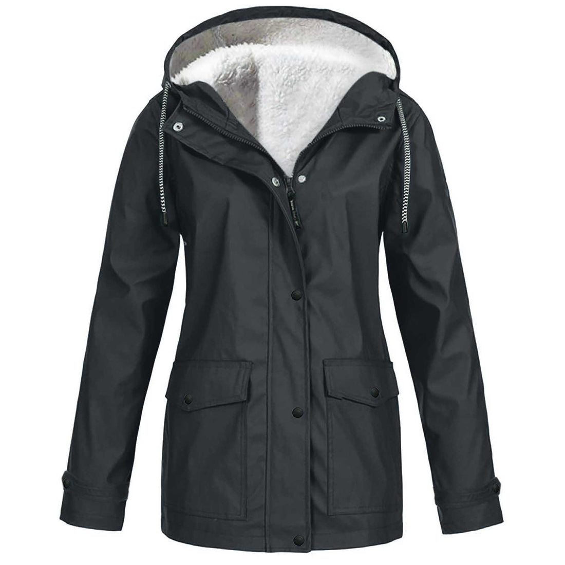 Fleece Jacket Outdoor Mountaineering Wear Hooded Jacket Top