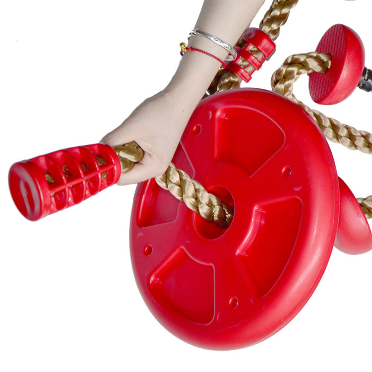 Disc swing seat