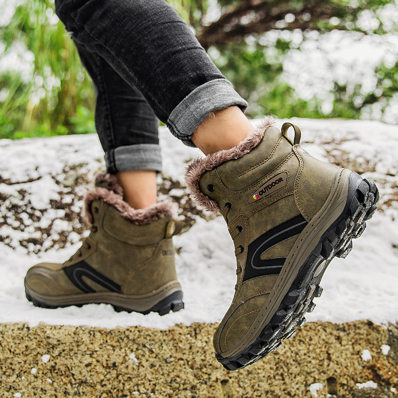 Cotton Hiking Boots
