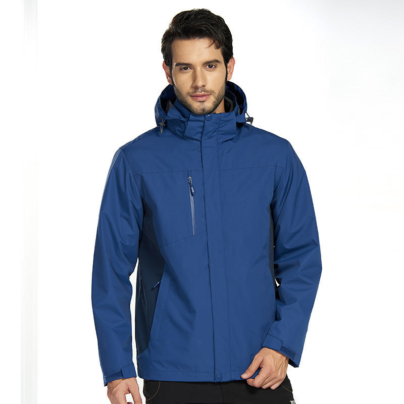 Men's And Women's Windproof And Warm Thick Mountaineering Jacket