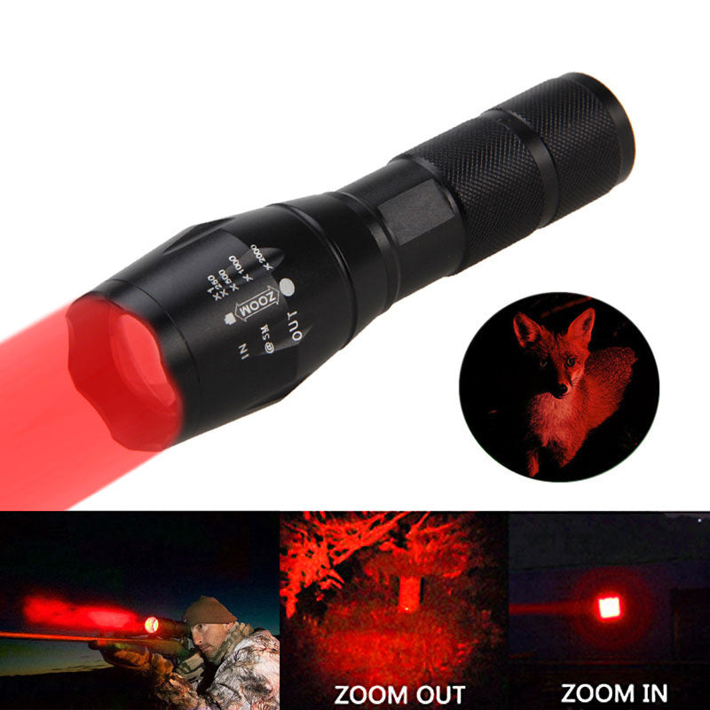 Hunting Zoomable Flashlight Torch Light