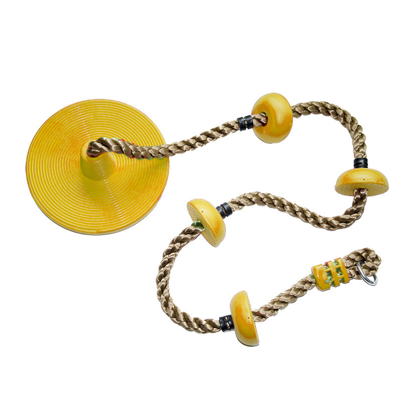 Disc swing seat