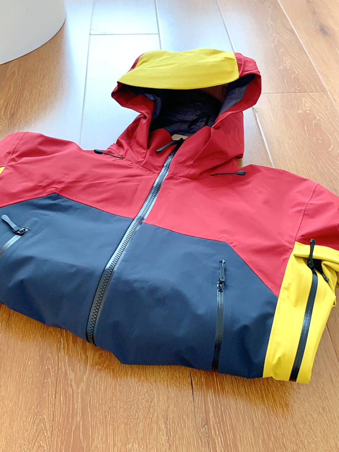 Windproof Hood Hard Shell Shell Jacket