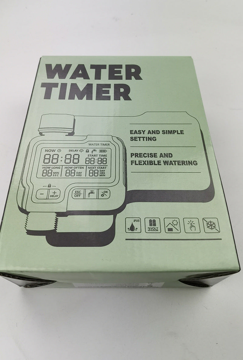 Mini Large Screen Automatic Timing Watering Device Watering Garden Balcony Controller Drip Spray Intelligent Irrigation