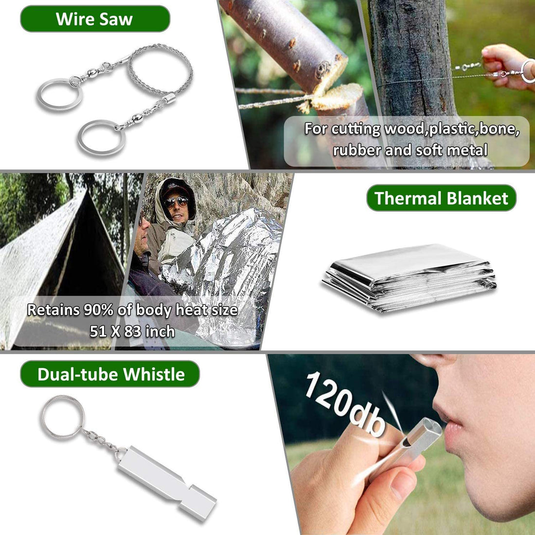 Multi-functional Field Survival First Aid