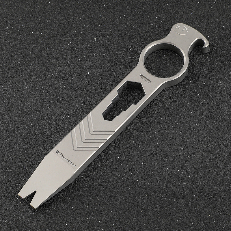 Titanium Alloy Multi-function Tool Driver Crowbar