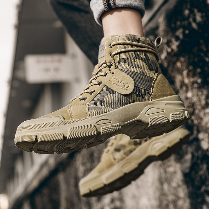 High-top Outdoor Hiking Boots